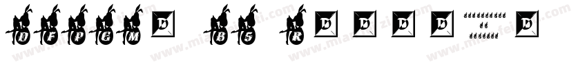 DFPGMo B5 Regular字体转换